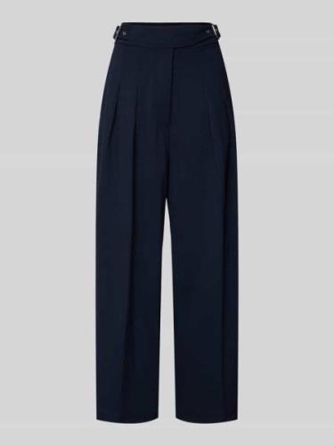 Lauren Ralph Lauren Cropped Hose mit Gürtel Modell 'ZATTARY' in Marine...