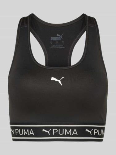 Puma Sport-BH mit Racerback Modell '4KEEPS ELASTIC' in Black, Größe M