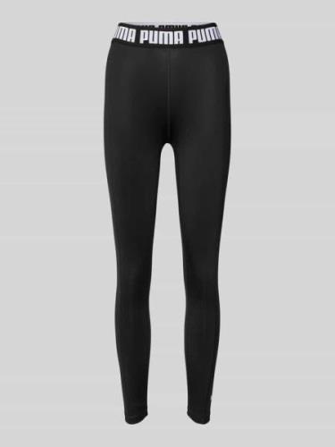 Puma Leggings mit Label-Print in Black, Größe L