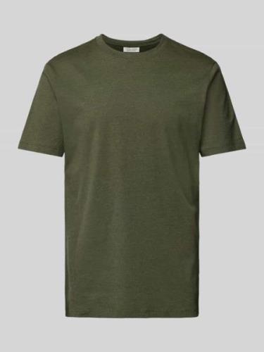 Casual Friday T-Shirt mit Rundhalsausschnitt Modell 'Thor' in Oliv, Gr...