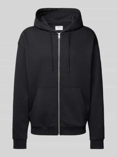 MCNEAL Sweatjacke mit Kapuze in Black, Größe L