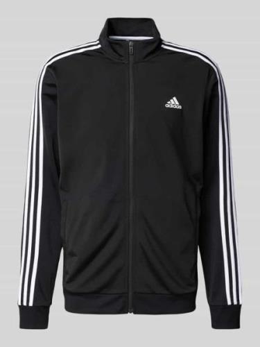 ADIDAS SPORTSWEAR Sweatjacke mit Stehkragen in Black, Größe L