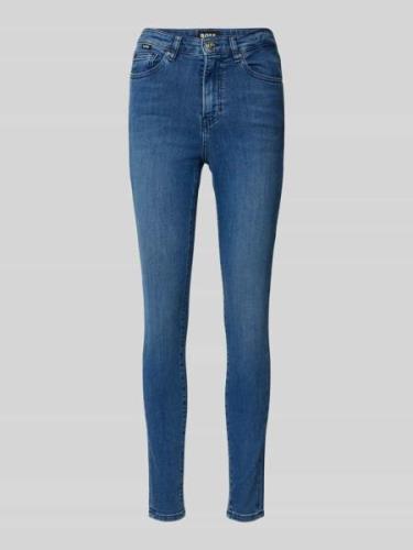 BOSS Skinny Fit Jeans im 5-Pocket-Design Modell 'MAYE' in Jeansblau, G...