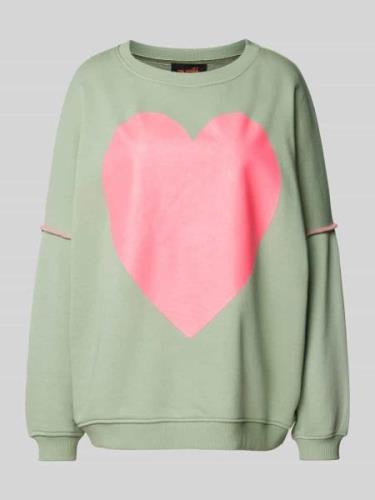 miss goodlife Oversized Sweatshirt mit Motiv-Print Modell 'Big Heart' ...