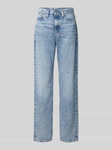 Calvin Klein Jeans Straight Leg Jeans im 5-Pocket-Design in Jeansblau,...