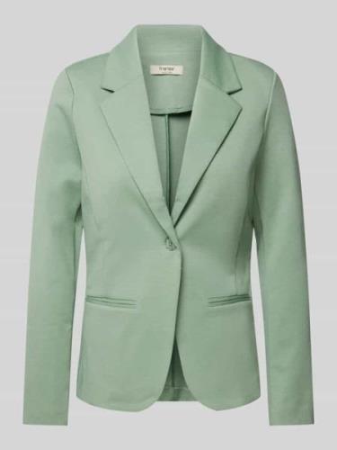 Fransa Blazer mit Paspeltaschen in Mint, Größe XL