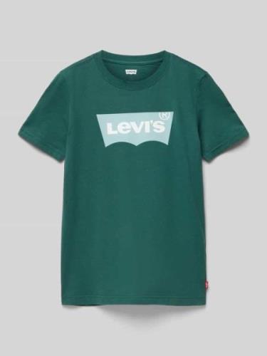 Levi’s® Kids T-Shirt mit Logo-Print in Gruen, Größe 140