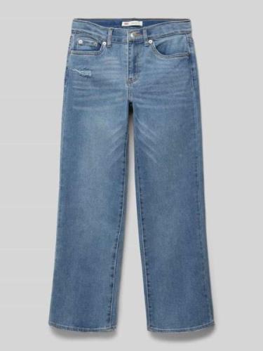 Levi’s® Kids Wide Leg Jeans im 5-Pocket-Design in Blau, Größe 140