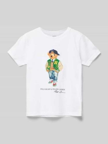 Polo Ralph Lauren Kids Regular Fit T-Shirt mit Rundhalsausschnitt in O...