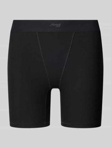 Sloggi Panty mit Label-Print im 2er-Pack Modell 'Ease' in Black, Größe...