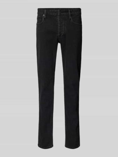 Emporio Armani Slim Fit Jeans im 5-Pocket-Design in Anthrazit, Größe 3...