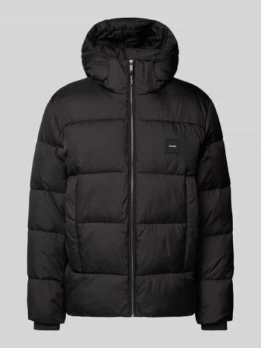 CK Calvin Klein Steppjacke mit Eingrifftaschen in Black, Größe M