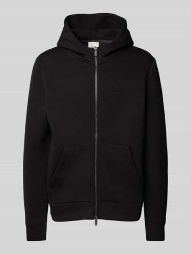 CK Calvin Klein Sweatjacke mit Känguru-Tasche in Black, Größe S