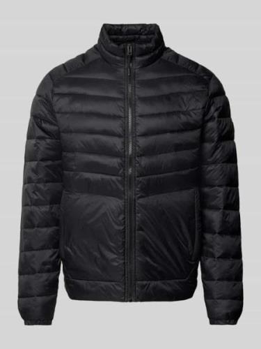 Jack & Jones Steppjacke mit Stehkragen Modell 'ESPRINT' in Black, Größ...