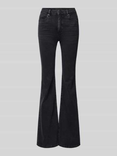 Armedangels Bootcut Jeans im 5-Pocket-Design Modell 'ANAMAA' in Anthra...