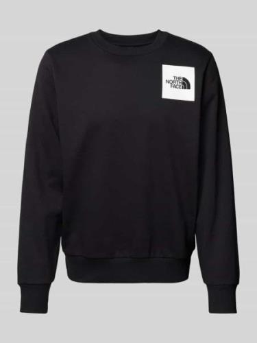 The North Face Sweatshirt mit Label-Patch in Black, Größe L