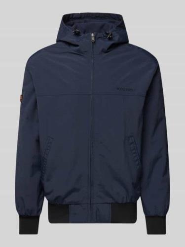 Superdry Jacke mit Kapuze in Marine, Größe S