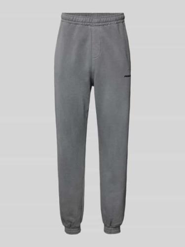 Pegador Sweatpants mit Label-Stitching Modell 'HEAVY' in Black, Größe ...