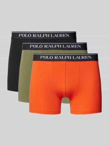 Polo Ralph Lauren Underwear Trunks mit Label-Bund im 3er-Pack in Orang...