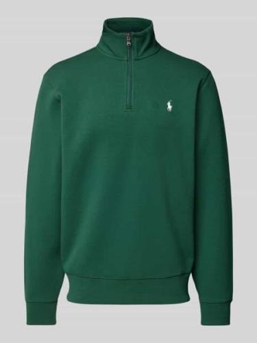 Polo Ralph Lauren Sweatshirt mit Stehkragen in Bottle, Größe XXL