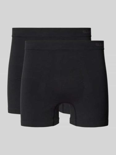 Sloggi Trunks mit Teilungsnähten in Black, Größe L