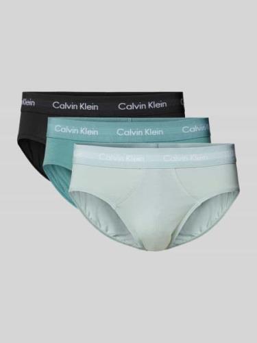 Calvin Klein Underwear Slip mit Label-Bund im 3er-Pack in Mint, Größe ...