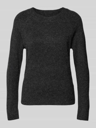 Vero Moda Langärmeliger Strickpullover Modell 'DOFFY' in Black, Größe ...