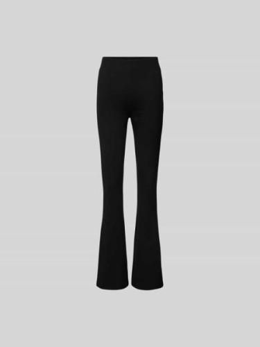 OH APRIL Bootcut Leggings mit elastischem Bund in Black, Größe M