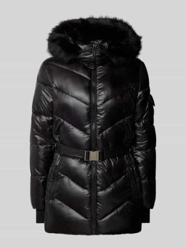 MICHAEL Michael Kors Steppjacke mit Kapuze in Black, Größe L