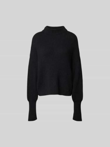 Closed Pullover in Strick-Optik in Black, Größe L