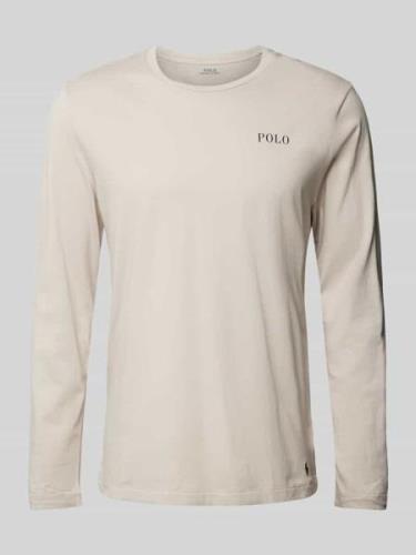 Polo Ralph Lauren Underwear Longsleeve mit Label-Print in Taupe, Größe...