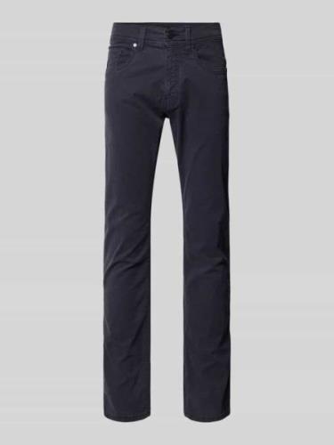 Pierre Cardin Stoffhose mit 5-Pocket-Design Modell 'Lyon' in Marine, G...