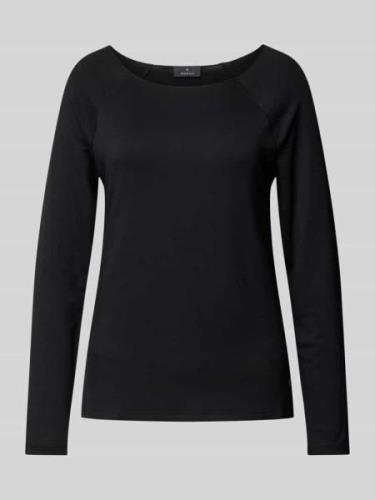 monari Longsleeve aus Viskose in Black, Größe 36