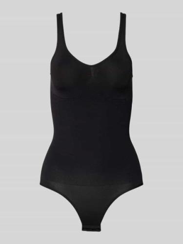 MAGIC Bodyfashion Body mit U-Ausschnitt Modell 'SLIM BODY' in Black, G...