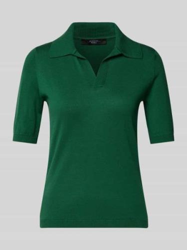 Weekend Max Mara Strickshirt mit V-Ausschnitt Modell 'RONCOLO' in Smar...