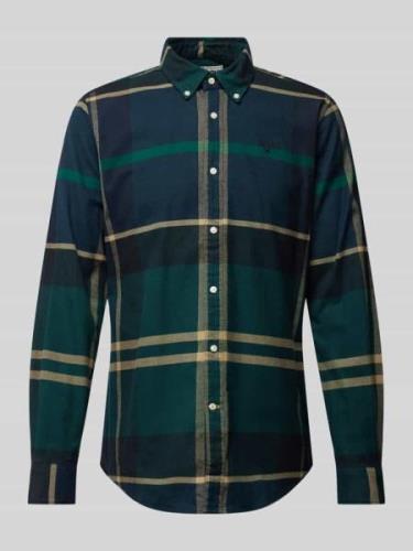 Barbour Tailored Fit Freizeithemd mit Button-Down-Kragen Modell 'Icelo...