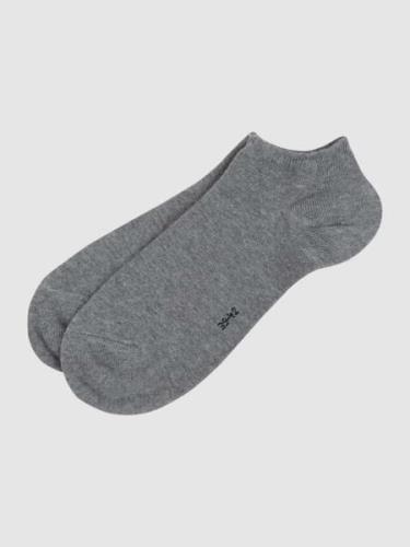 Esprit Sneakersocken mit Stretch-Anteil im 2er-Pack in Silber Melange,...