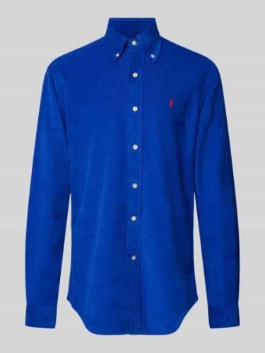 Polo Ralph Lauren Custom Fit Freizeithemd mit Logo-Stitching in Royal,...