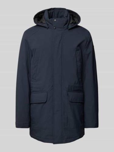 Geox Jacke mit Kapuze in Marine, Größe 48