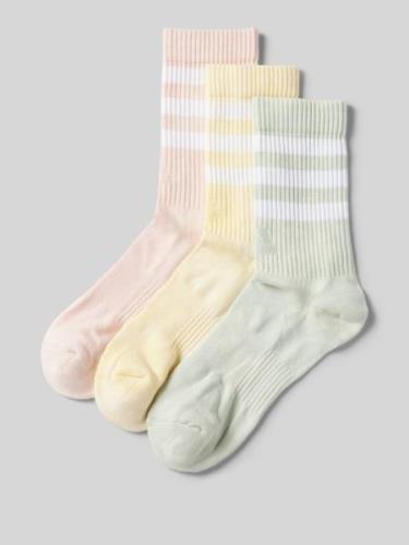 ADIDAS SPORTSWEAR Socken mit elastischem Rippenbündchen im 3er-Pack in...