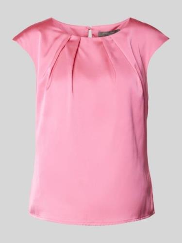 Christian Berg Woman Selection Blusenshirt mit Rundhalsausschnitt in P...