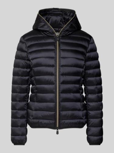 SAVE THE DUCK Steppjacke mit Kapuze Modell 'ALEXIS' in Black, Größe S