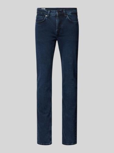 Pepe Jeans Slim Fit Jeans im 5-Pocket-Design Modell 'Hatch' in Jeansbl...