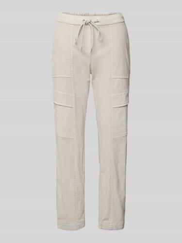 TONI Jogpants mit Teilungsnähten in Beige, Größe 42