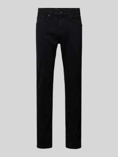 s.Oliver BLACK LABEL Medium-Rise Slim Fit Jeans mit schmalem Bein in B...