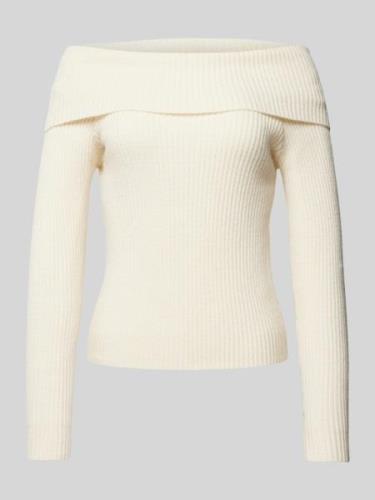 Only Slim Fit Strickpullover mit Off-Shoulder-Ärmel Modell 'KATIA' in ...