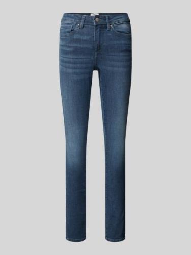 Only Skinny Fit Jeans mit Label-Patch Modell 'WAUW' in Jeansblau, Größ...