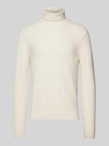 Cinque Strickpullover mit Rollkragen in Offwhite, Größe XXL