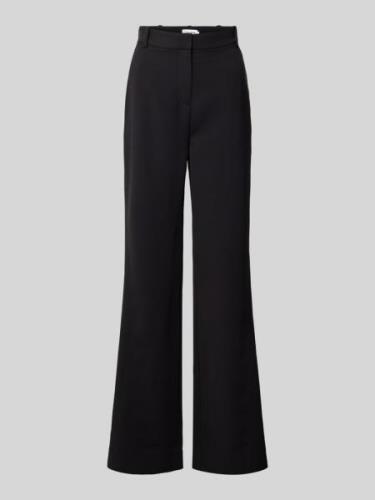 Calvin Klein Womenswear Wide Leg Stoffhose mit Gürtelschlaufen in Blac...