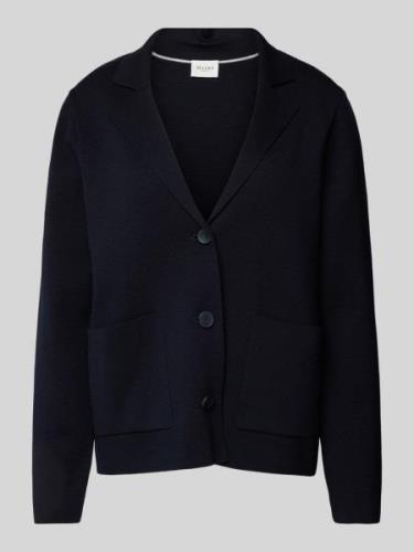 MAERZ Muenchen Blazer mit aufgesetzten Taschen in Marine, Größe 38